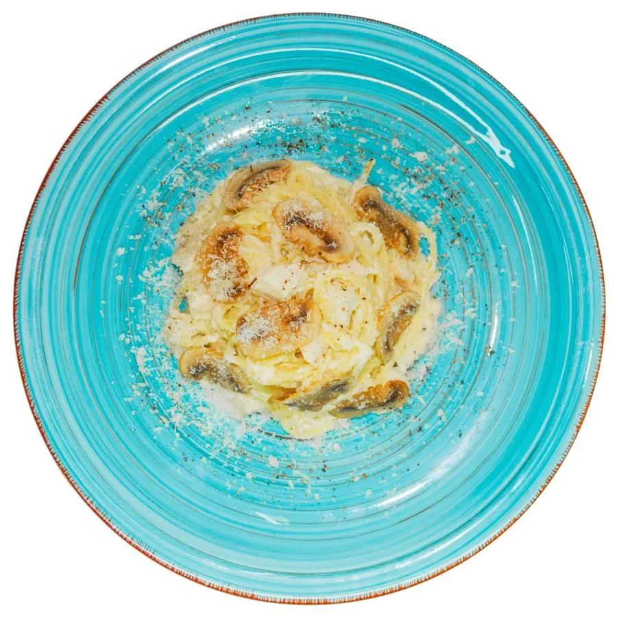 Паста с Курицей и Грибами 