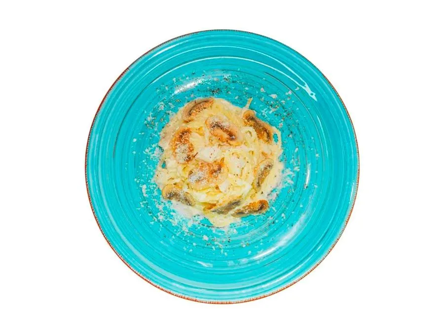 Паста с Курицей и Грибами 