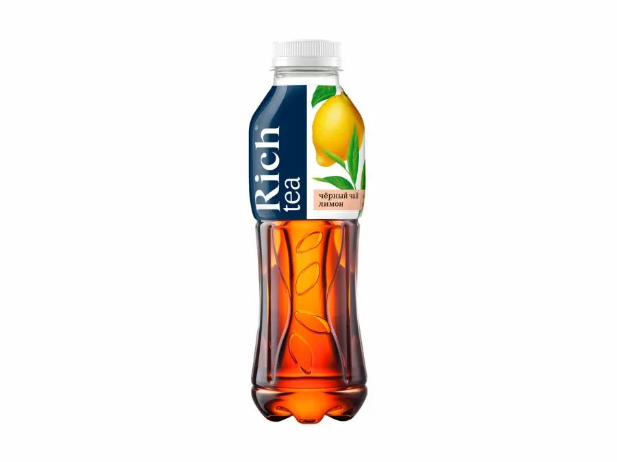 Рич черный с лимоном чай  0,5л 