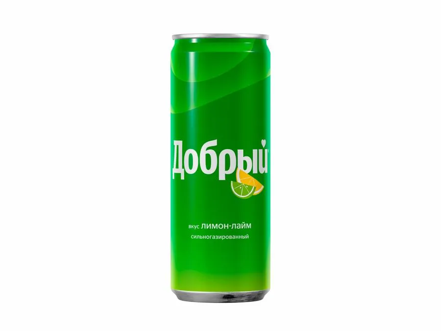Добрый Лимон Лайм 0,33 ЖБ 