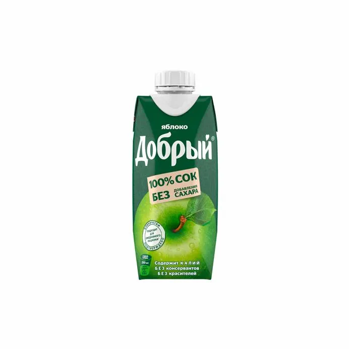 Сок Добрый Яблоко 0,3 ПЭТ