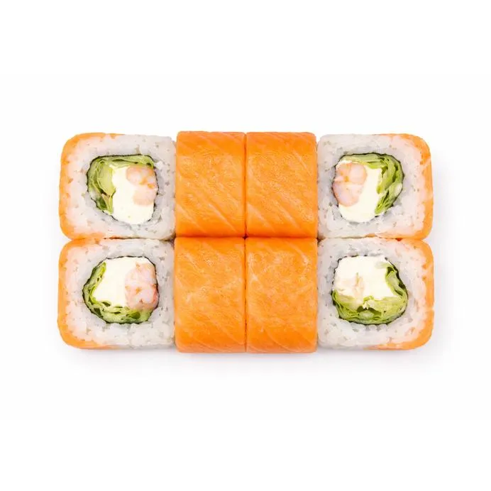 Ролл Филадельфия с креветкой 